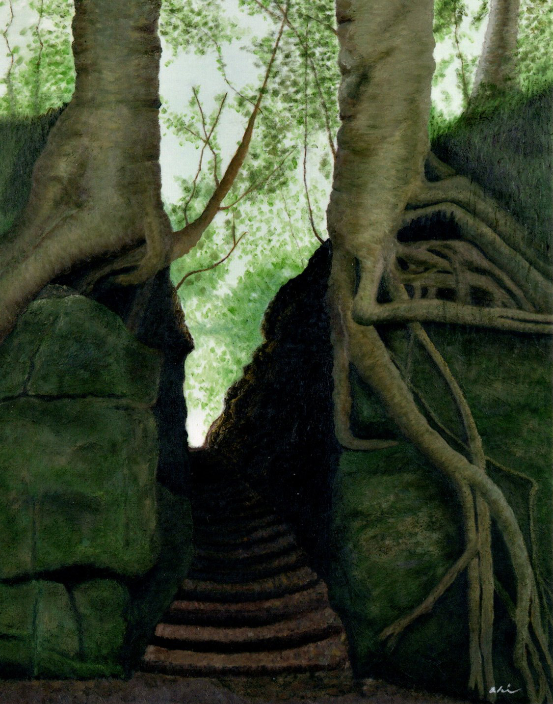 泉津の切り通し